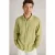 White Stuff Keswick Ls Linen Shirt Mid Green