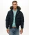 Everest Hooded Puffer Bomberjack Blauw