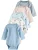 Next Rompertje/body  beige / blauw / rosé