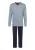 s.Oliver Pyjama lang  navy / lichtblauw