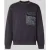 Armani Exchange sweatshirt met ronde hals en borstzak