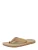 QUIKSILVER Teenslippers ‘CARVER’  camel