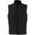 SOLS Heren Rallye Soft Shell Bodywarmer Jacket (Zwart)