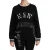 Dolce & Gabbana Vrouwen Zwarte Renaissance #DGmillennials Trui