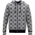 MCM Zip-Hoodie Allover Print