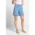 Rich & Royal Striped Frottee Shorts Organic Recycled Azzure Blue