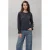 MANGO TEEN longsleeve met ruches – antraciet
