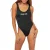 Calvin Klein Dames/Dames logo-eendelig badpak (Zwart)