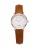 Victoria Hyde Analoog horloge ‘Marble’  bruin