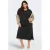 ONLY CARMAKOMA T-shirtjurk zwart