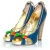 Dsquared2 Blauw Suède Candy Pump