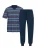 Ammann Pyjama kort ‘Night & Home Cotton’  donkerblauw