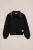 WE Fashion – Meisjes gebreide trui – Regular fit – Zwart – Viscose –