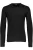 Lindbergh Lindbergh Blue Slim Fit T-Shirt ronde hals zwart, Effen