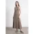 Tencel Halter Maxi Jurk