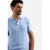 Gebreide slub polo met knopen