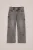 Blue Ridge – Meisjes wide leg jeans met patches – Mid waist – Grijs – Katoen –