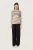 Pullover Slim fit brown white