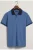 GANT Regular Fit Polo shirt Korte mouw lichtblauw