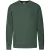 Fruit of the Loom Heren Lichtgewicht Set-In Sweatshirt (Fles groen)