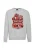 Oldskull Sweatshirt ‘ASIAN TOKYO TIGER’  grijs gemêleerd / rood / zwart