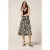 Oltre Combined Midi Dress Black
