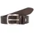B.BELT Riem ‘Cesar’  bruin / zilver