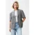 Catwalk Junkie geruit oversized blazer zwart