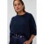 AMAYA Amsterdam gebreide trui met wol – donkerblauw