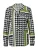 MADELEINE Blouse  limoen / zwart / wit