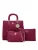 Enrico Coveri Handtas ‘Rychelle’  aubergine