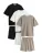 Next Huispak  brokaat / zwart / wit
