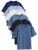 Next Shirt  navy / kobaltblauw / lichtblauw / wit