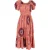 Ulla Johnson midi-jurk met pofmouwen en print in veelkleurig katoen