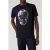 Paul Smith Mens Reg Fit Ss T Shirt Skull Red Blue Very Dark Navy