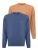 Jacey Quinn Sweatshirt  blauw / lichtbruin / wit