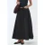 Elastische Taille Midi Rok met Zakken