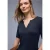 Street One Dames Basic shirt in Blauw