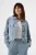 Blauw corduroy jack