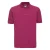 Russell Heren Klassiek Piqué Katoenen Polo Shirt (Fuchsia)