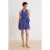 TRENDYOLMİLLA Dames Paars Geruit Kort / Mini Mouwloos Double-breasted Jurken