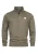 INDICODE JEANS Trui ‘Caspar’  groen gemêleerd / wit