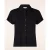 Nomi Short Sleeve Bamboo blouse in zwart