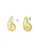 La Moda Me Oorbellen ‘Selena – Gold Plated Elegant Statement’  goud