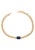 faina Armband  donkerblauw / rose-goud