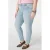 MS Mode skinny high waist broek light blue denim