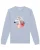 Watapparel Sweatshirt ‘ Flash, the unicorn ‘  lichtblauw / gemengde kleuren