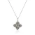 Orphelia Dames 925 Sterling Zilveren Ketting met Hanger – Zilver ZH-4837