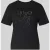 Liu Jo White T-shirt met labelstitching en met siersteentjes