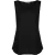 Zwarte mouwloze top van Tencel